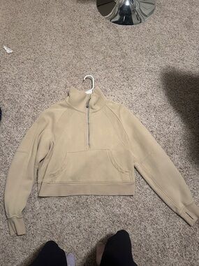 lululemon athletica Half-Zip Pullover - Beige